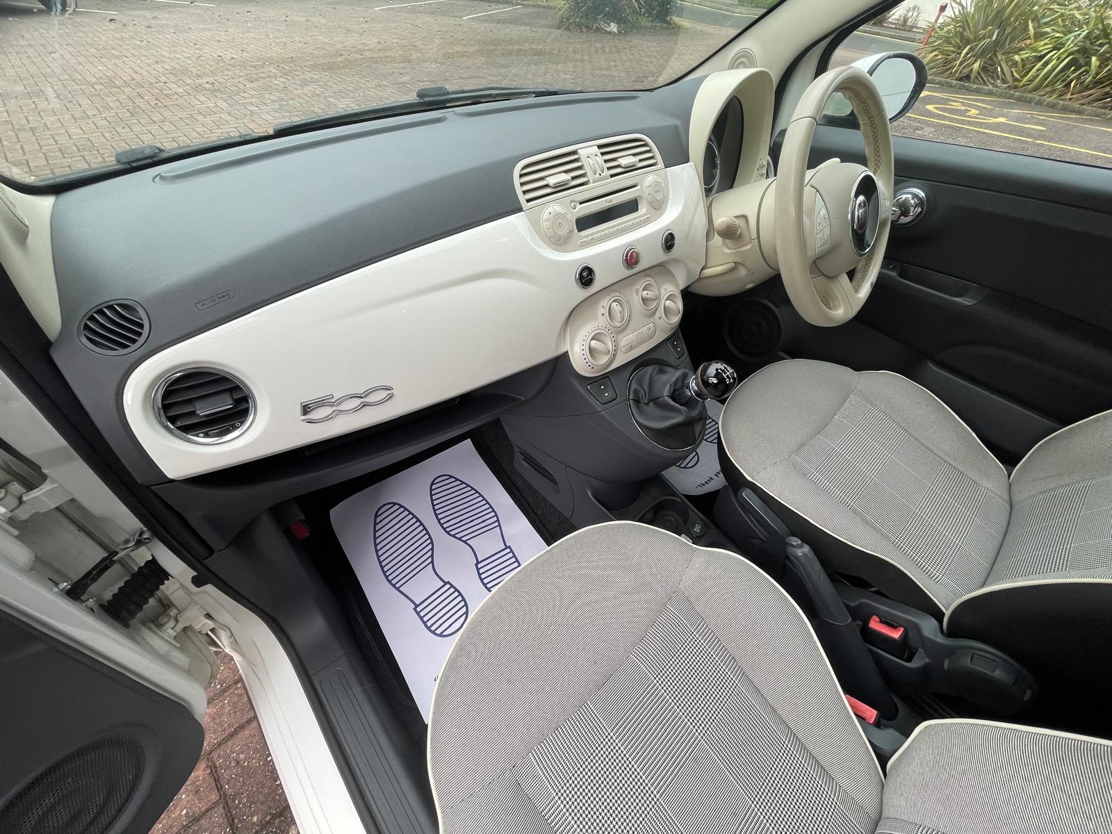 Fiat 500 1.2 Lounge Hatchback 3dr Petrol Manual Euro 6 (s/s) (69 bhp)