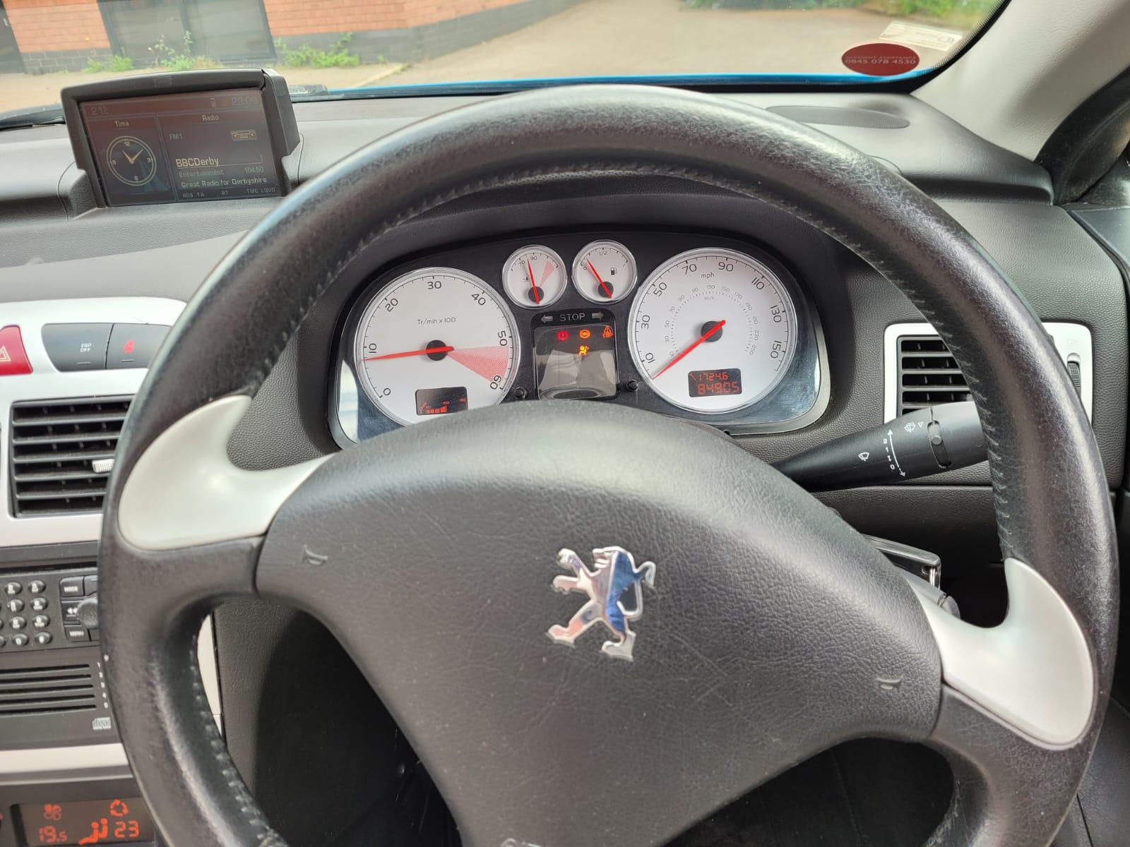 Peugeot 307 CC 2.0 HDi S Convertible 2dr Diesel Manual (159 g/km, 134.1 bhp)
