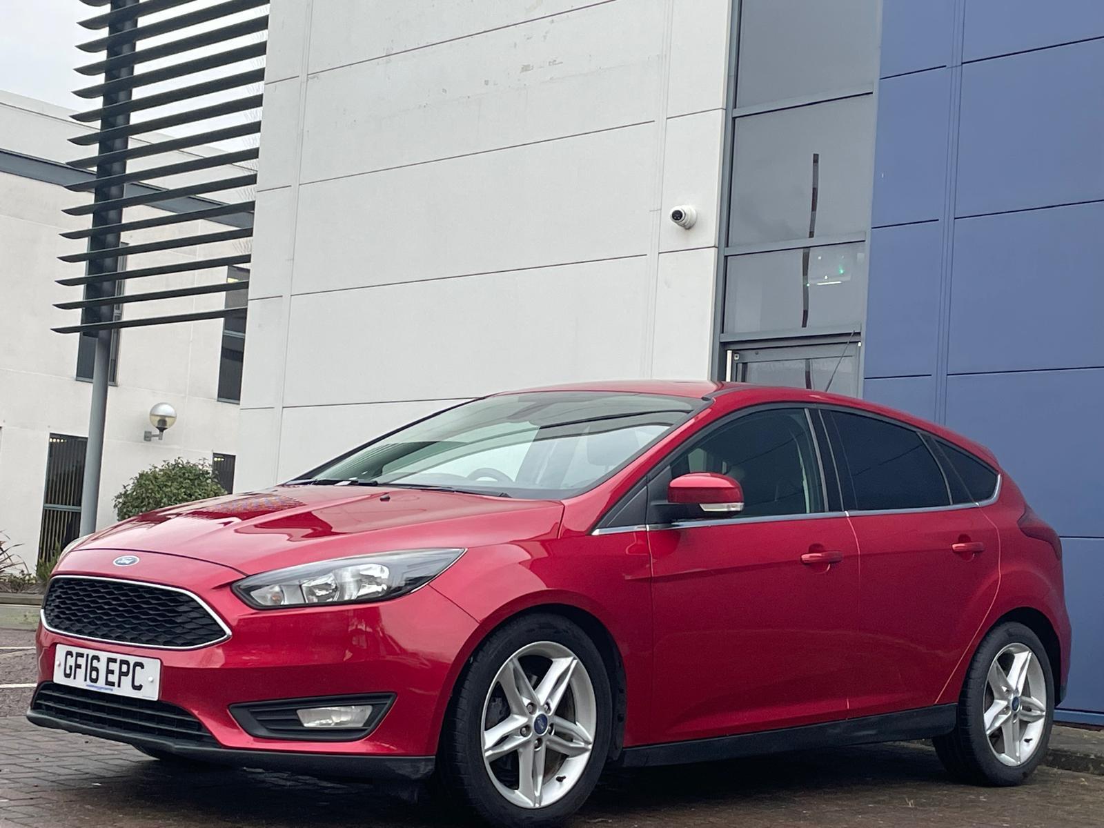 Ford Focus 1.0T EcoBoost Zetec Hatchback 5dr Petrol Manual Euro 6 (s/s) (100 ps)