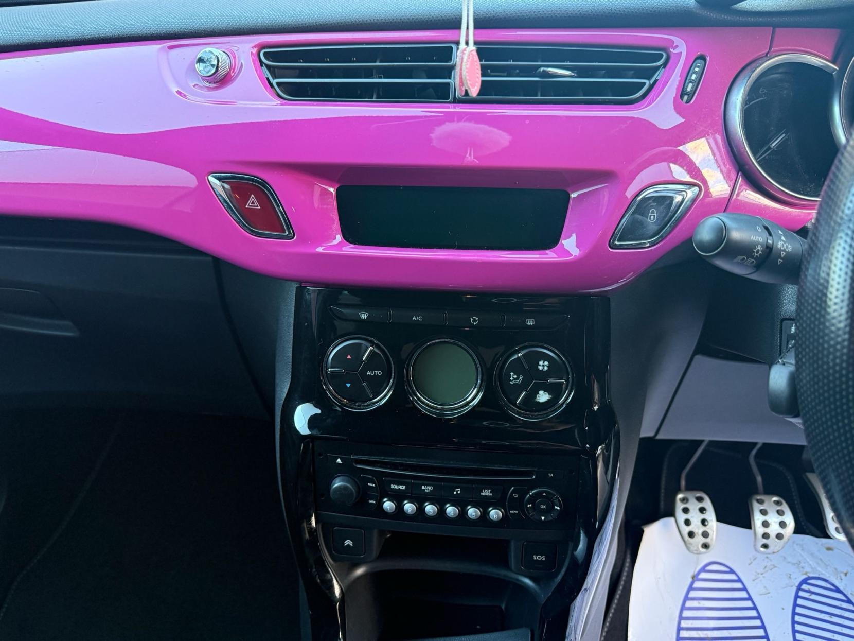 Citroen DS3 1.6 THP DSport Pink Hatchback 3dr Petrol Manual Euro 5 (155 ps)