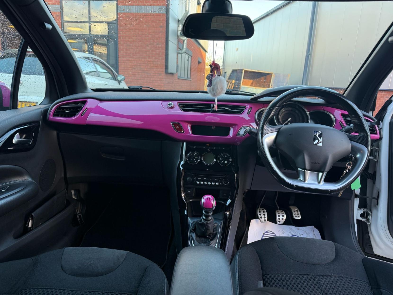 Citroen DS3 1.6 THP DSport Pink Hatchback 3dr Petrol Manual Euro 5 (155 ps)