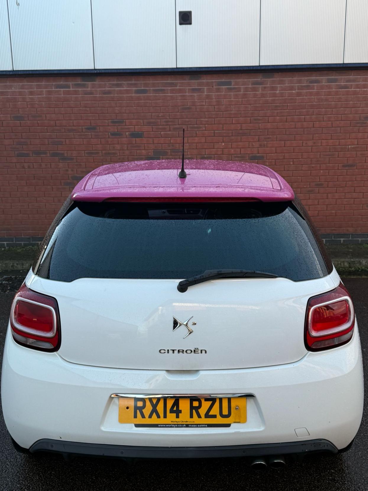 Citroen DS3 1.6 THP DSport Pink Hatchback 3dr Petrol Manual Euro 5 (155 ps)