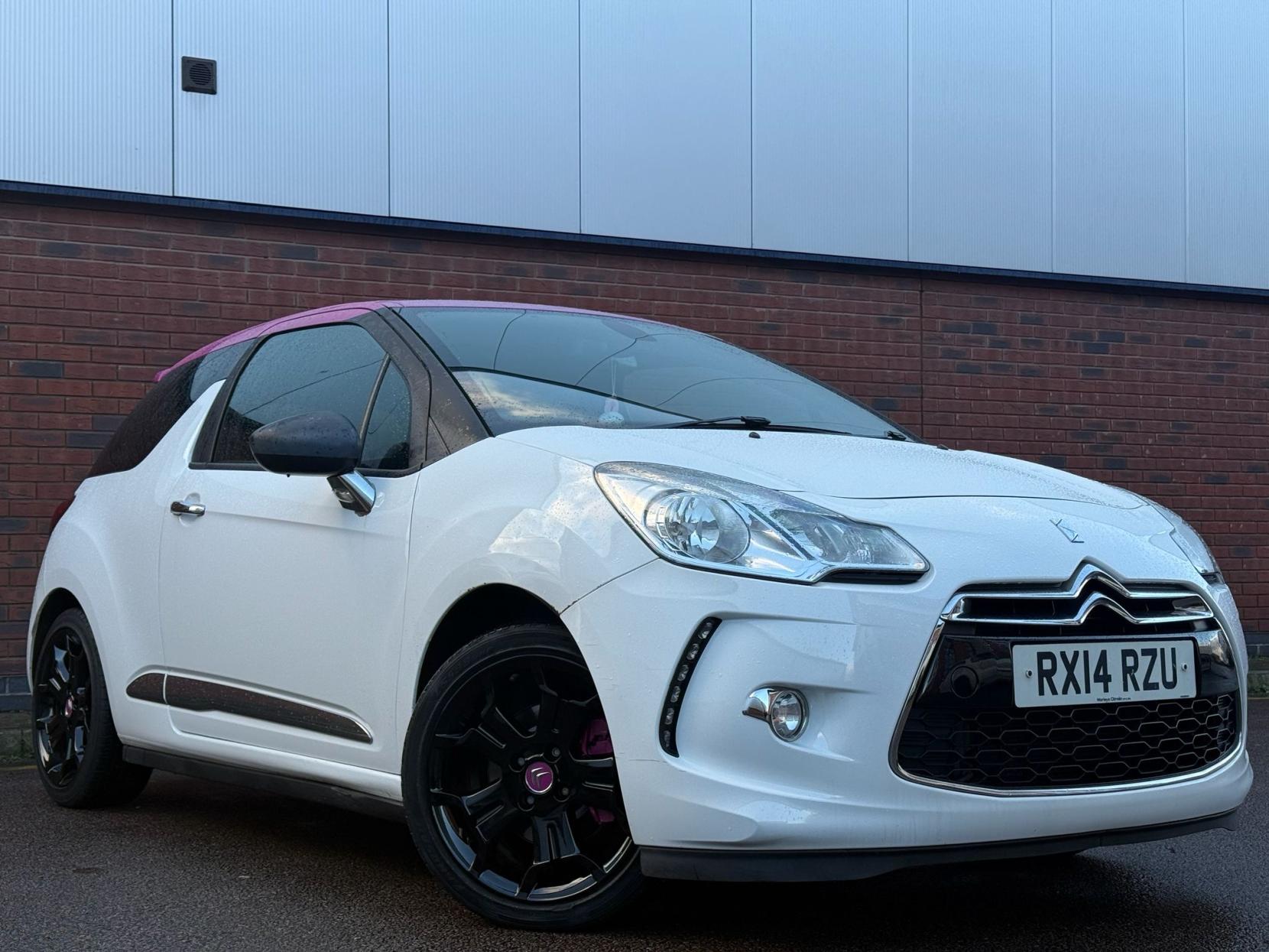 Citroen DS3 1.6 THP DSport Pink Hatchback 3dr Petrol Manual Euro 5 (155 ps)
