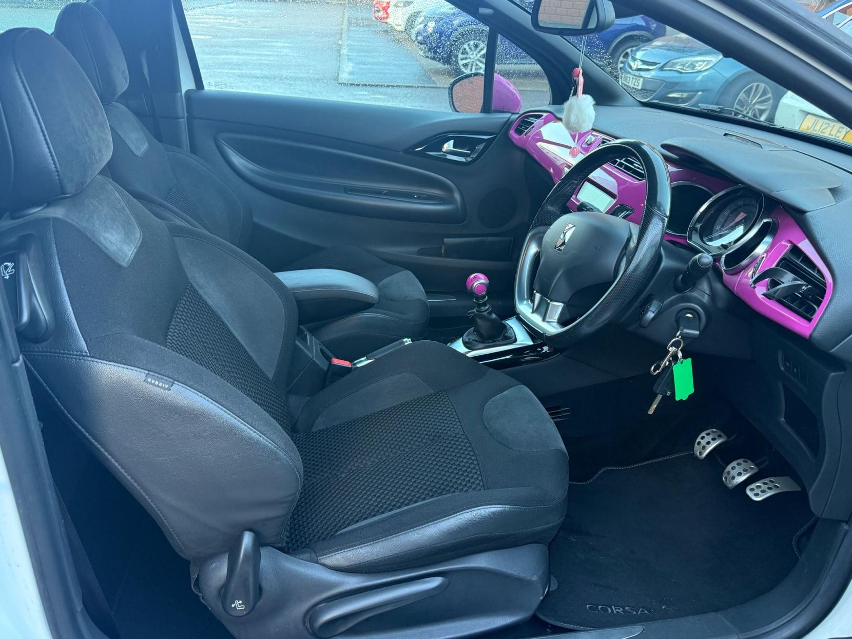 Citroen DS3 1.6 THP DSport Pink Hatchback 3dr Petrol Manual Euro 5 (155 ps)