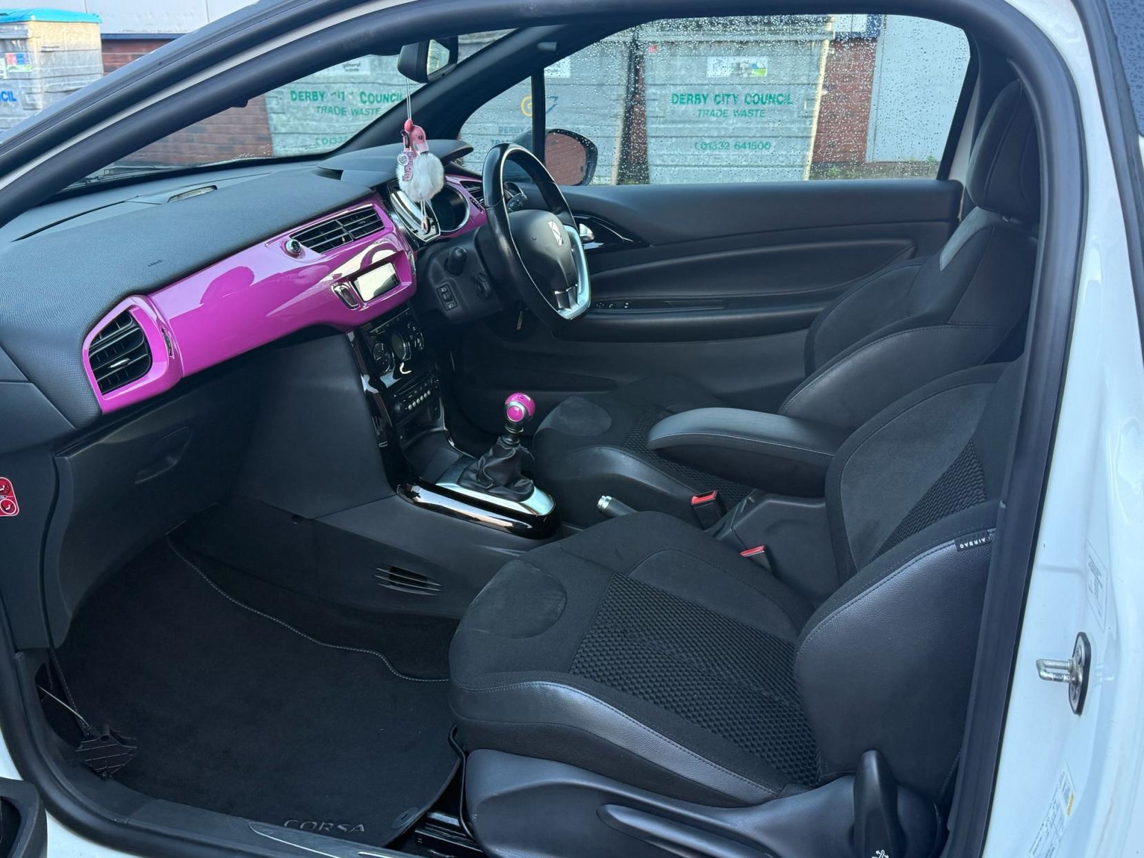 Citroen DS3 1.6 THP DSport Pink Hatchback 3dr Petrol Manual Euro 5 (155 ps)