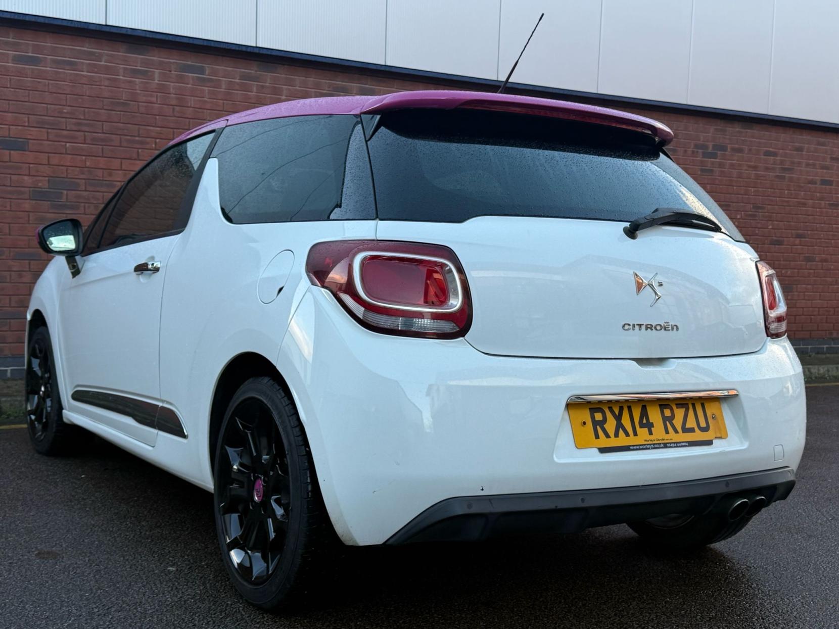 Citroen DS3 1.6 THP DSport Pink Hatchback 3dr Petrol Manual Euro 5 (155 ps)