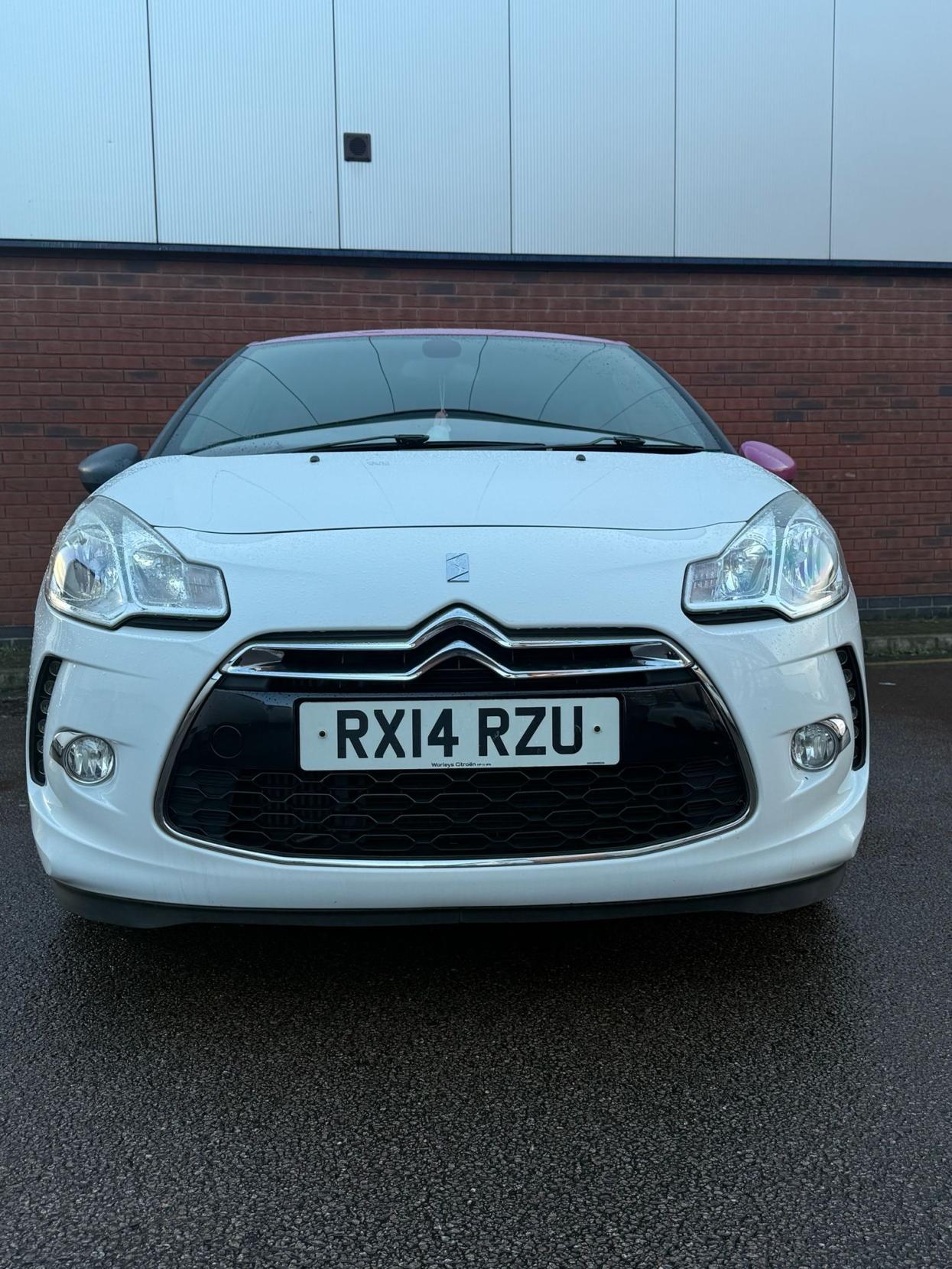 Citroen DS3 1.6 THP DSport Pink Hatchback 3dr Petrol Manual Euro 5 (155 ps)