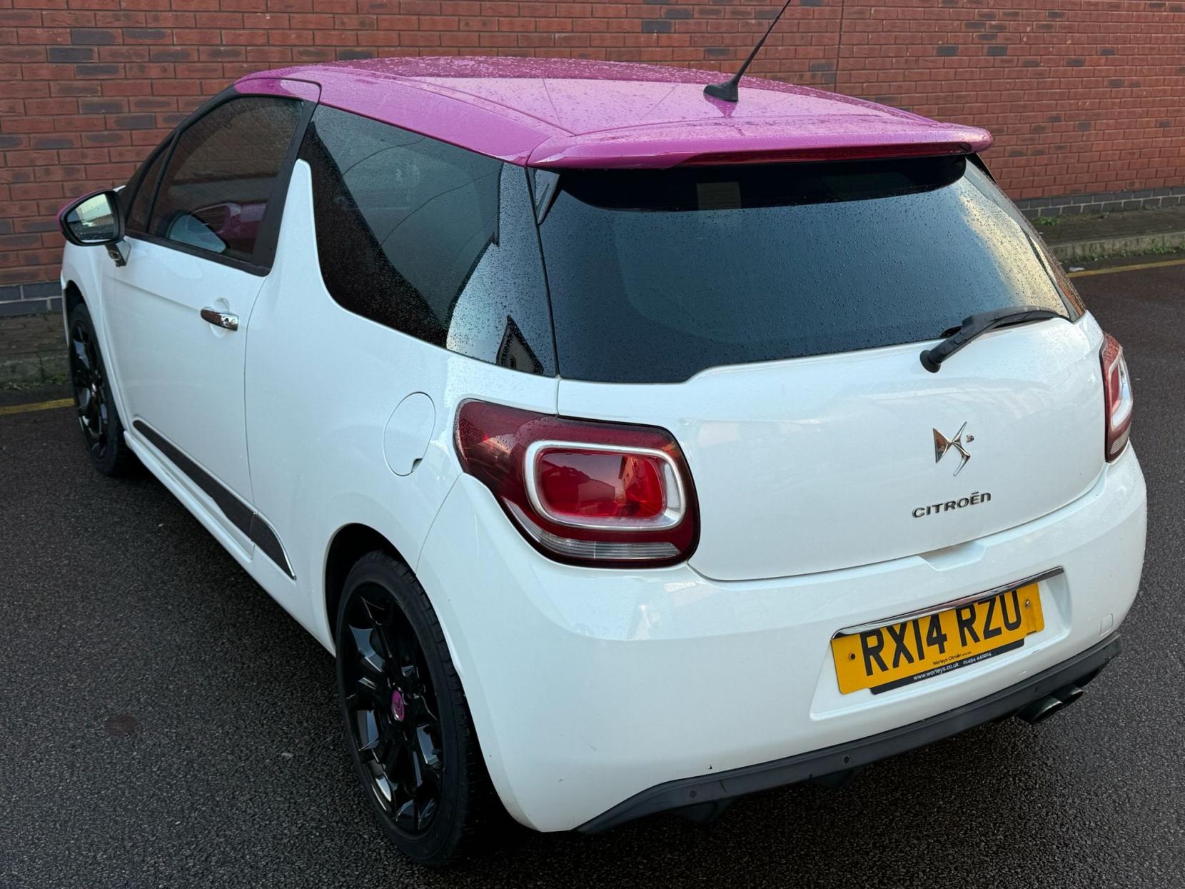Citroen DS3 1.6 THP DSport Pink Hatchback 3dr Petrol Manual Euro 5 (155 ps)