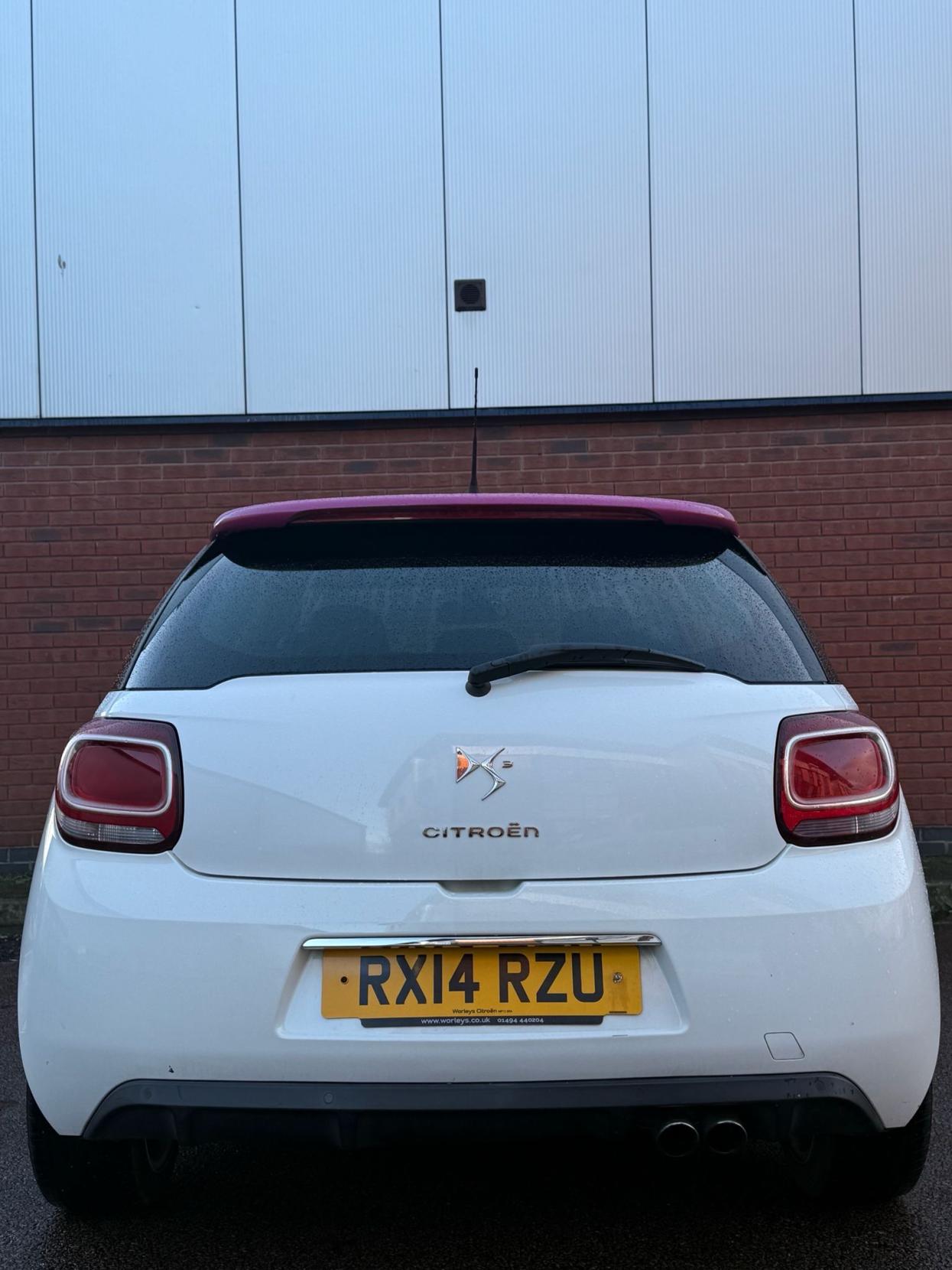 Citroen DS3 1.6 THP DSport Pink Hatchback 3dr Petrol Manual Euro 5 (155 ps)