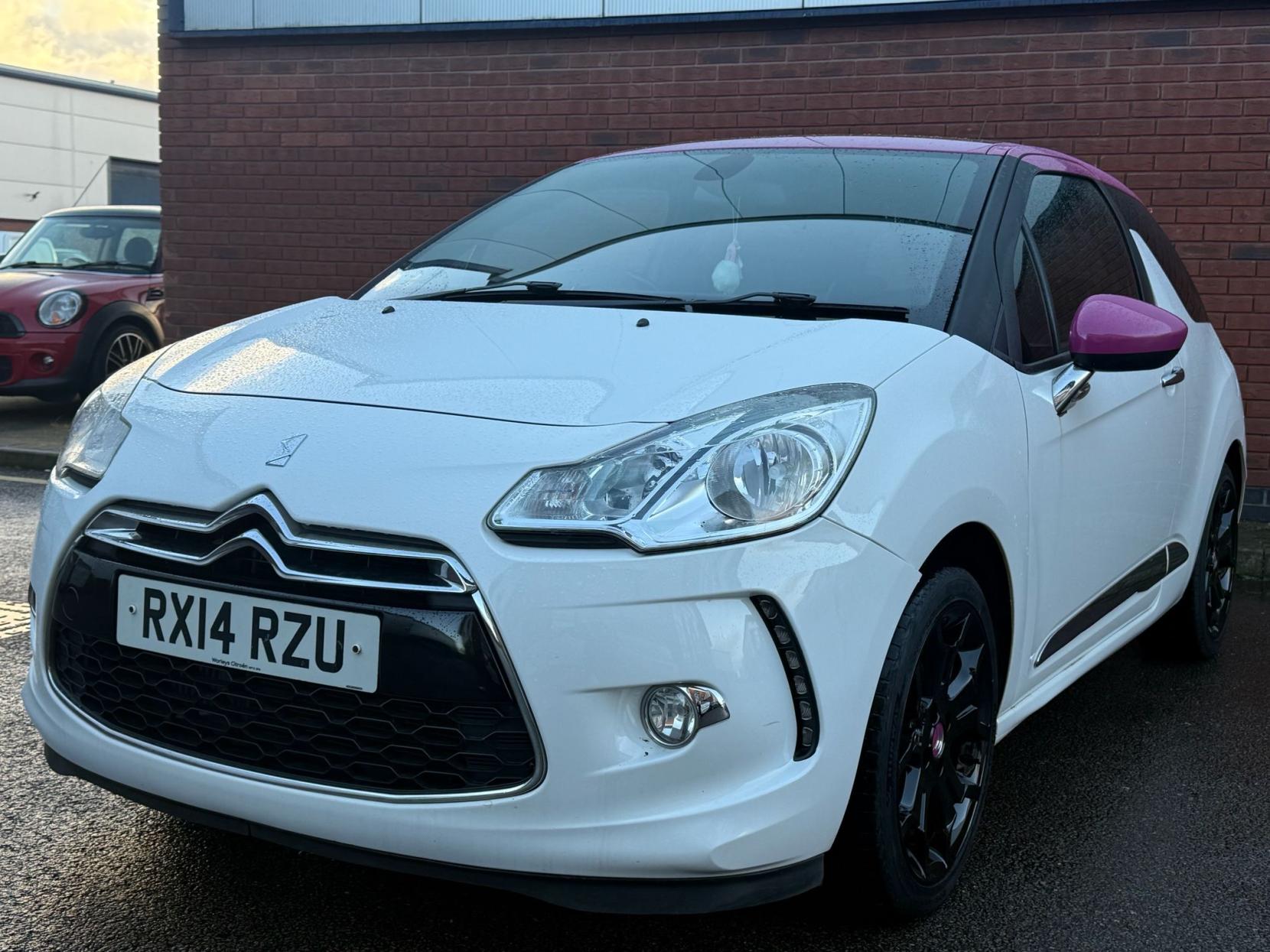 Citroen DS3 1.6 THP DSport Pink Hatchback 3dr Petrol Manual Euro 5 (155 ps)