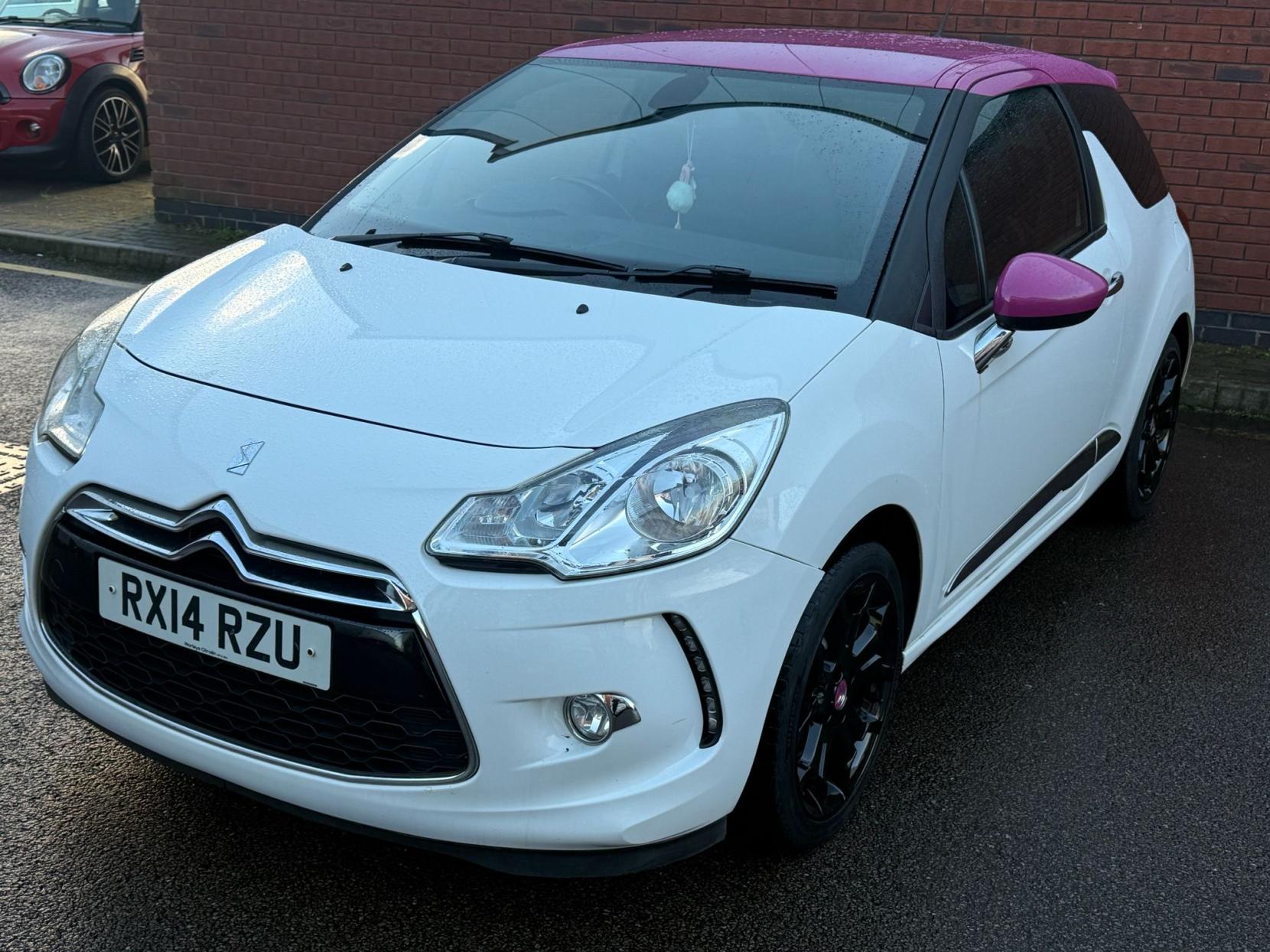 Citroen DS3 1.6 THP DSport Pink Hatchback 3dr Petrol Manual Euro 5 (155 ps)