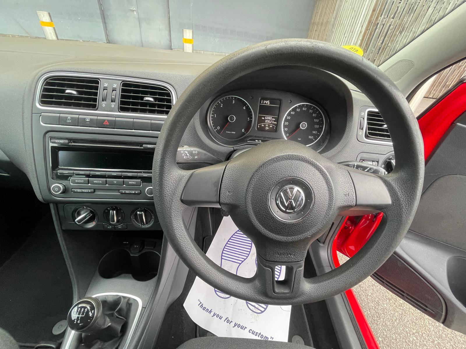 Volkswagen Polo 1.2 TDI Match Edition Hatchback 3dr Diesel Manual Euro 5 (75 ps)