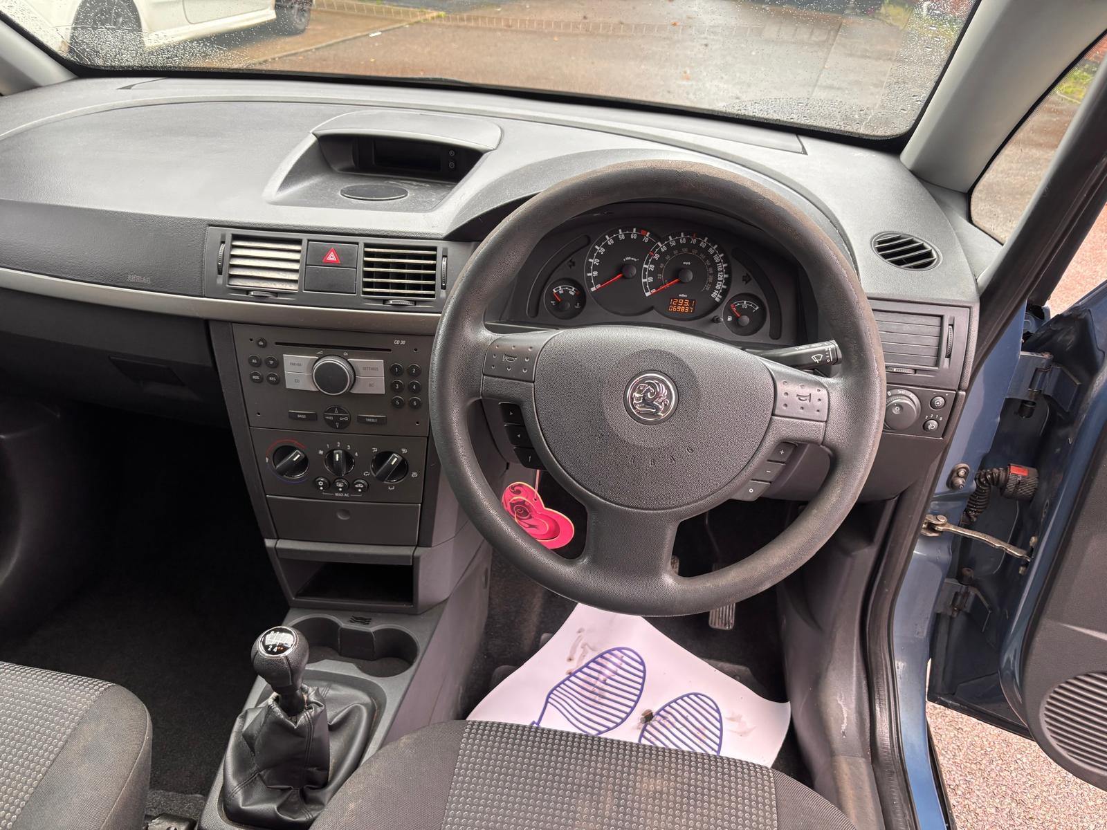 Vauxhall Meriva 1.4i 16v Life MPV 5dr Petrol Manual (148 g/km, 89 bhp)