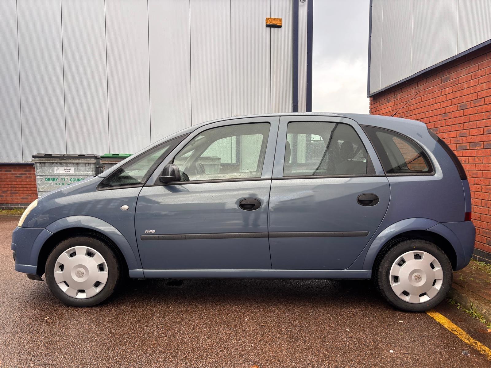 Vauxhall Meriva 1.4i 16v Life MPV 5dr Petrol Manual (148 g/km, 89 bhp)