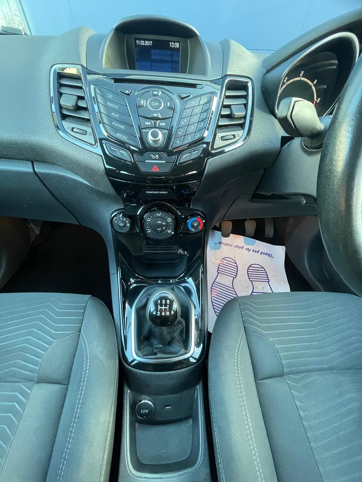 Ford Fiesta 1.5 TDCi Zetec Hatchback 5dr Diesel Manual Euro 6 (75 ps)